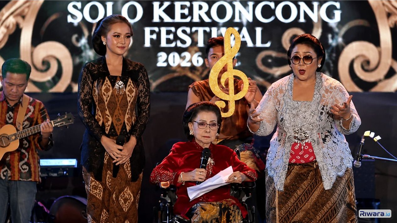 Peluncuran Solo Keroncong Festival 2026 di Surakarta Ajang budaya tahunan yang mengusung tema Keroncong Pusaka Nusantara ini akan menghadirkan kolaborasi musisi keroncong dari Indonesia Jepang Malaysia hingga Inggris pada Juli 2026 mendatang